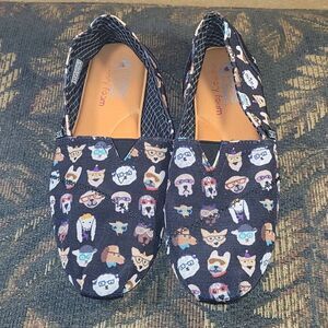 Bob's Plush Pup Smarts Slip-On Shoes- Size 8.5